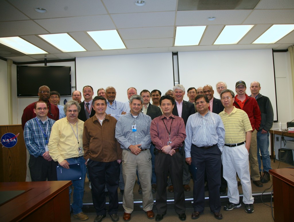 Group photo of branch members in 2012